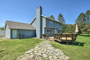 Coloma Escape with Fire Pit Less Than 1 Mi to Lake!